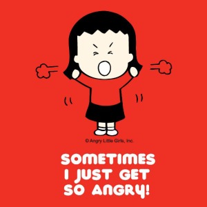 ANGRY Little Asian girl by Lea Lee